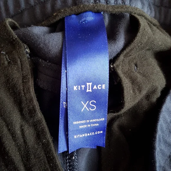 KIT AND ACE XS Women's Jogger Pant High Waist Navy Blue - Picture 7 of 8